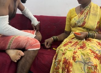 Tante tamoule sexy, bavardages osés et plaisir intense avec un gros engin